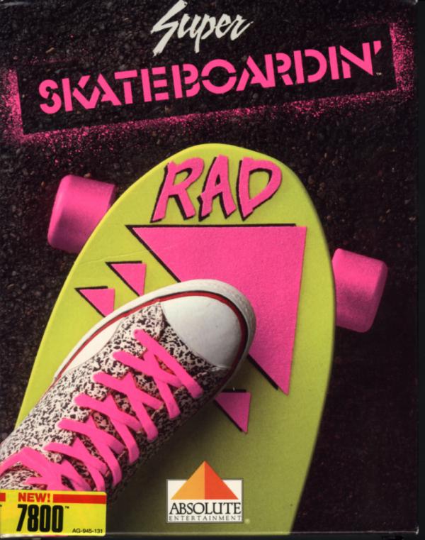 Super Skateboardin' Box Scan - Front